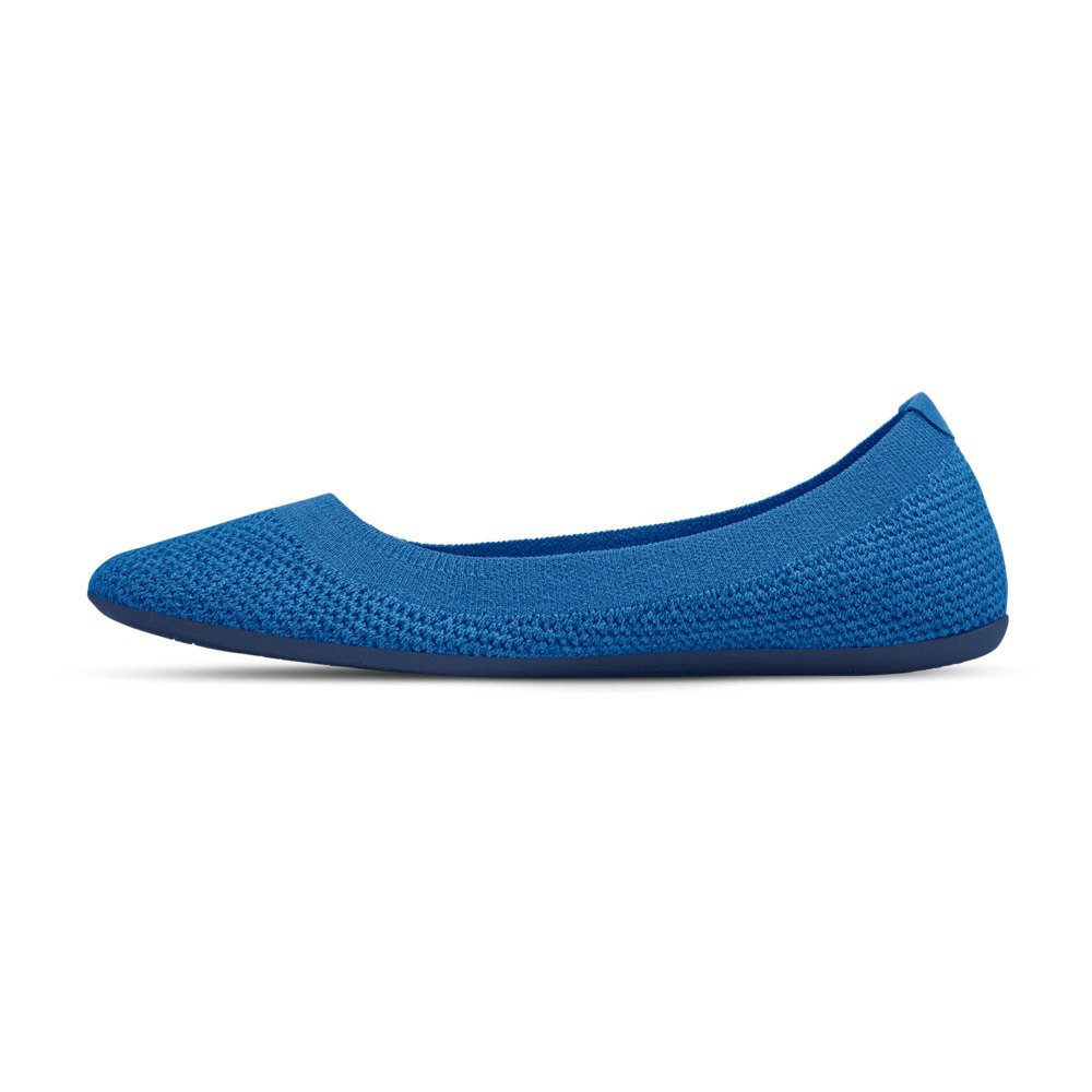 Allbirds Women\'s Tree Breezers - Flats Blue - UEM912573